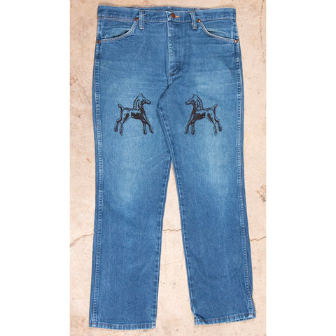 "Embroidered Jeans" (W34x30)