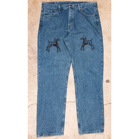 "Embroidered Jeans" (W36x34)