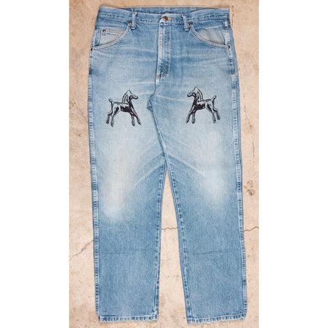 "Embroidered Jeans" (W38x32)