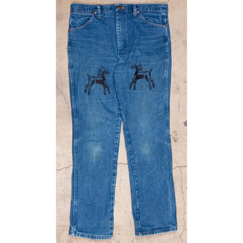 "Embroidered Jeans" (W34x32)