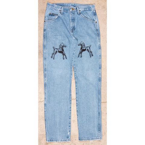 "Embroidered Jeans" (W30x32)