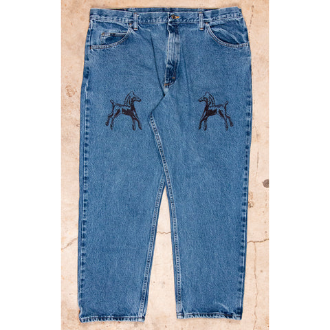 "Embroidered Jeans" (W42x30)