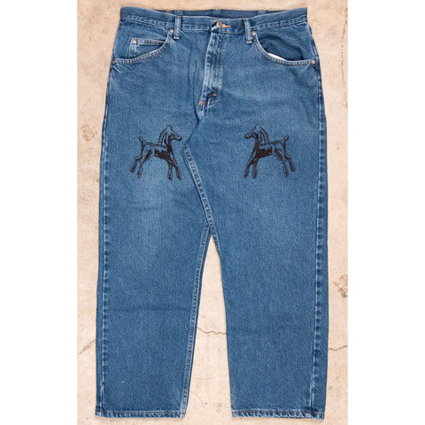"Embroidered Jeans" (W36x29)