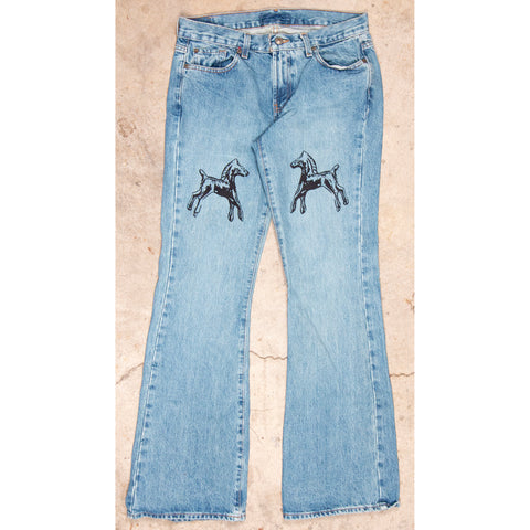 "Embroidered Jeans" (W32x33)