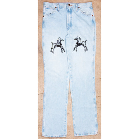 "Embroidered Jeans" (W32x34)