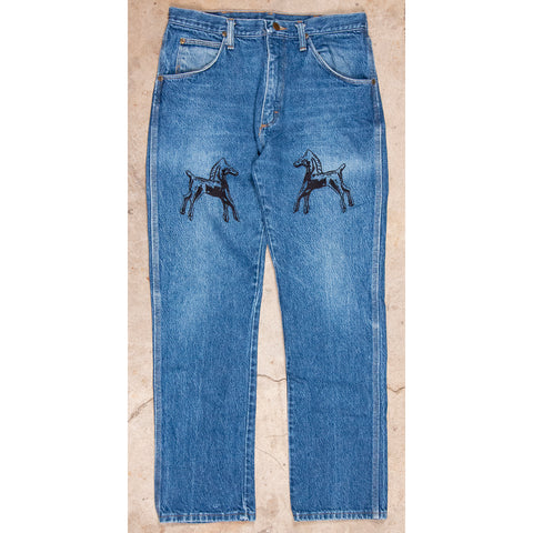 "Embroidered Jeans" (W32x30)