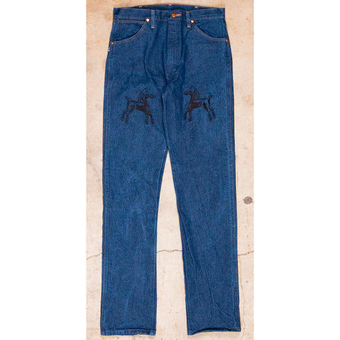 "Embroidered Jeans" (W32x36)