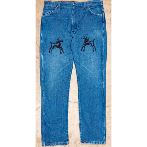 "Embroidered Jeans" (W38x34)