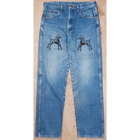 "Embroidered Jeans" (W34x34)