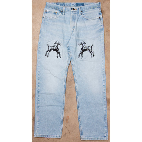"Embroidered Jeans" (W32x30)