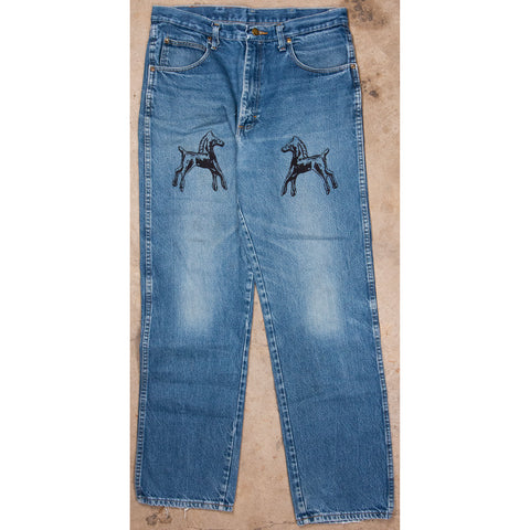 "Embroidered Jeans" (W34x34)