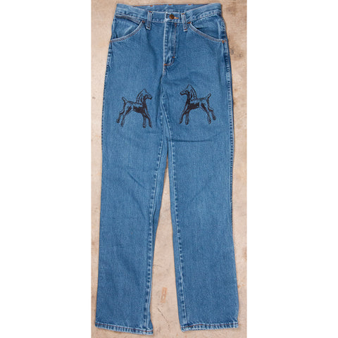 "Embroidered Jeans" (W28x34)