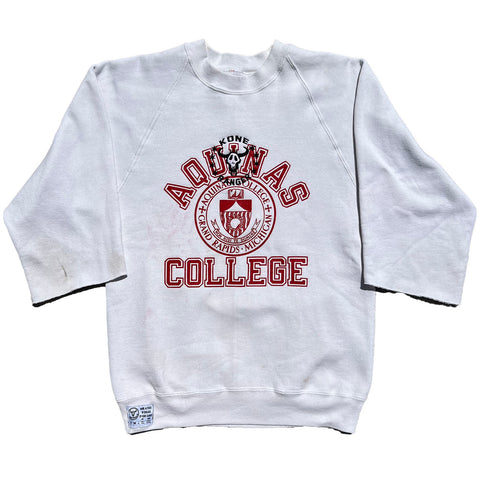 "Embroidered Crewneck" (M)