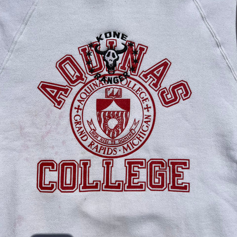 "Embroidered Crewneck" (M)