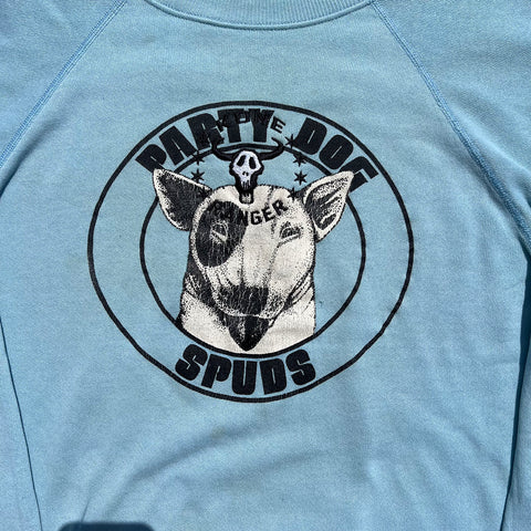 "Embroidered Crewneck" (S)