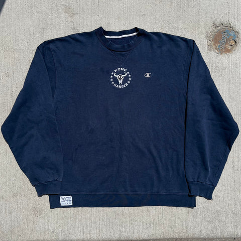 "Embroidered Crewneck" (XL)