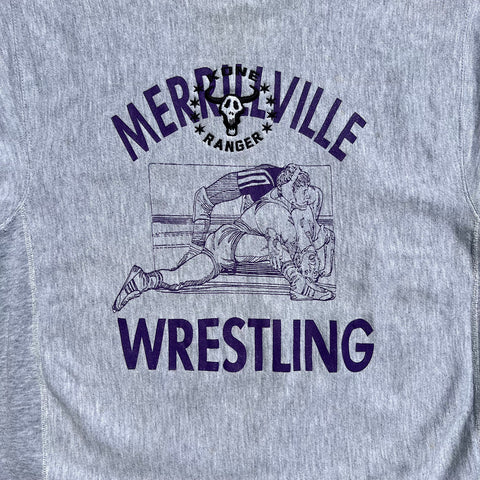 "Embroidered Crewneck" (L)