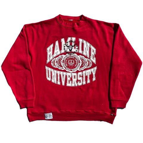 "Embroidered Crewneck" (M)