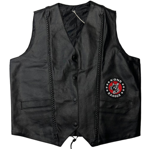 "Leather Vest" (M)