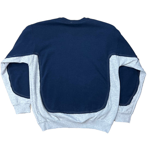 "Embroidered Crewneck" (M)