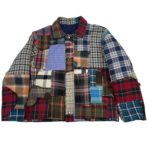"Recycled Flannel Chore Coat" (M)