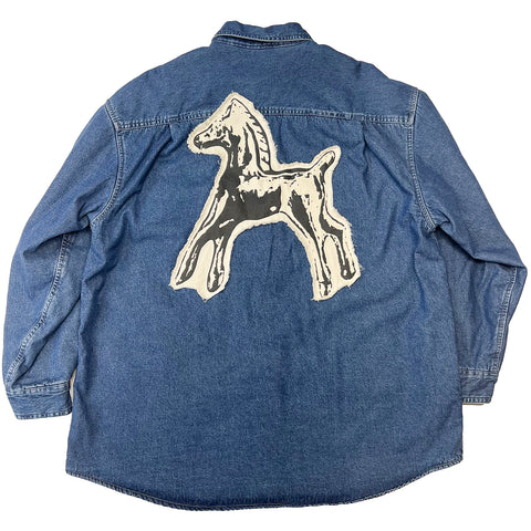 "Denim Shacket" (XXL-XL)