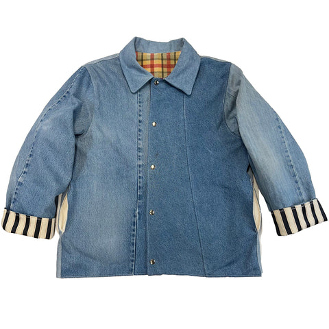 "Denim Chore Coat" (L)