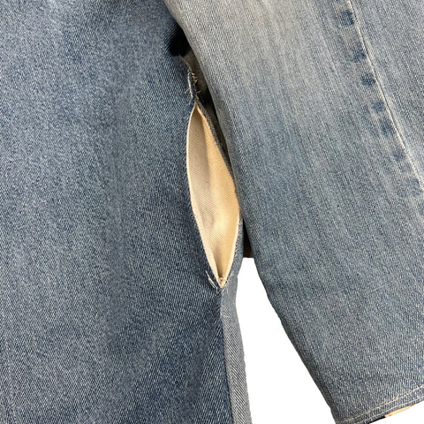 "Denim Chore Coat" (L)