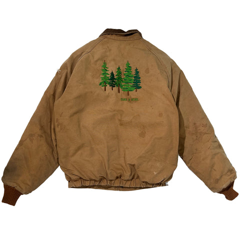"Embroidered Work Coat" (M)