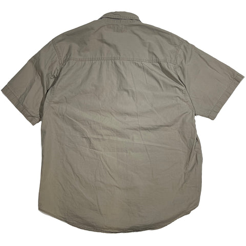"Embroidered Button Down" (L)