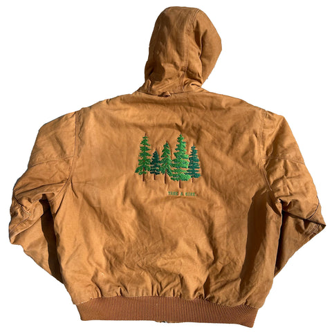 "Embroidered Work Coat" (L)