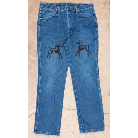 "Embroidered Jeans" (W34x30)