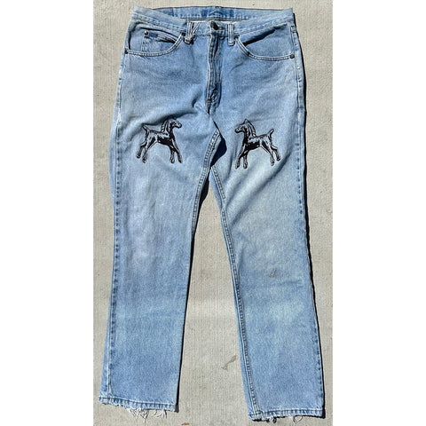 "Embroidered Jeans" (W34x31)