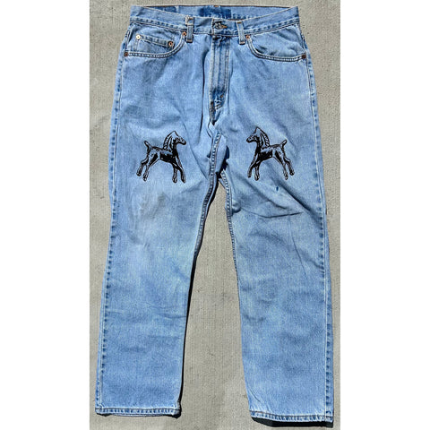 "Embroidered Jeans" (W33x30)