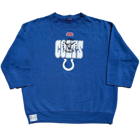 "Embroidered Crewneck" (M)