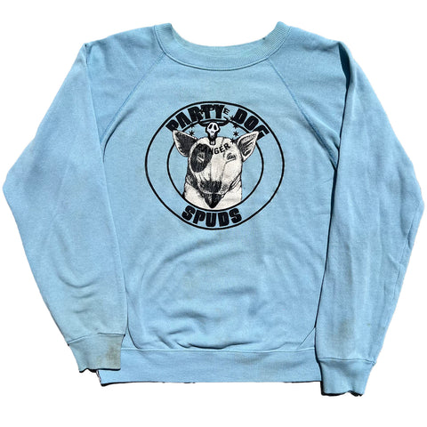 "Embroidered Crewneck" (S)