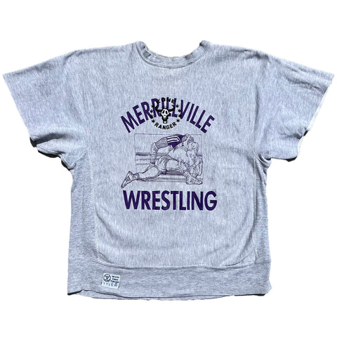 "Embroidered Crewneck" (L)