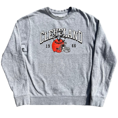 "Embroidered Crewneck" (S)