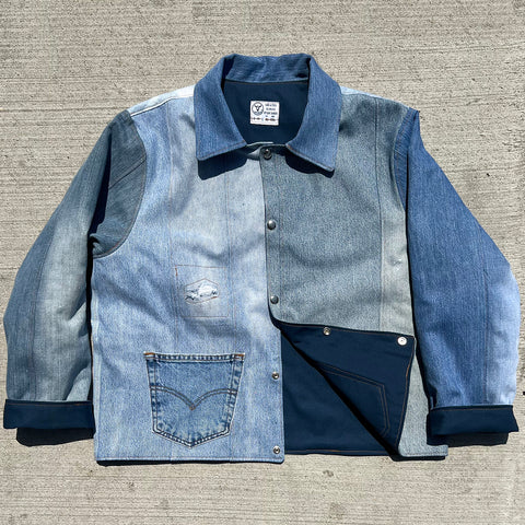 "Denim Coat" (L)