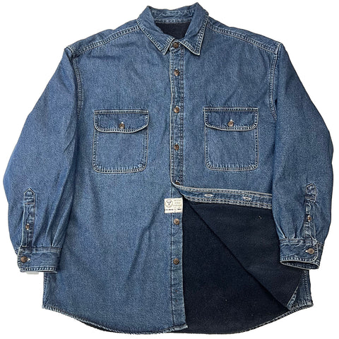 "Denim Shacket" (XXL-XL)