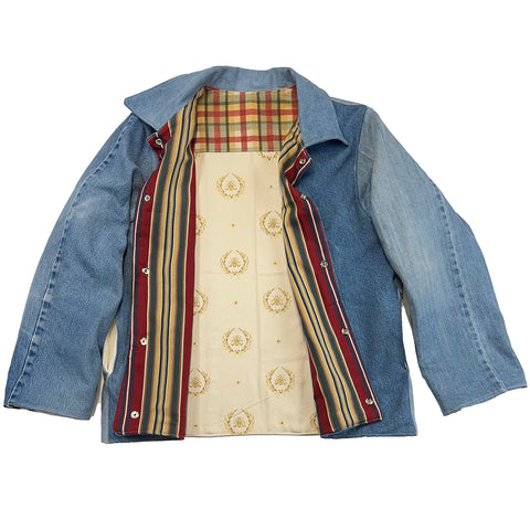 "Denim Chore Coat" (L)