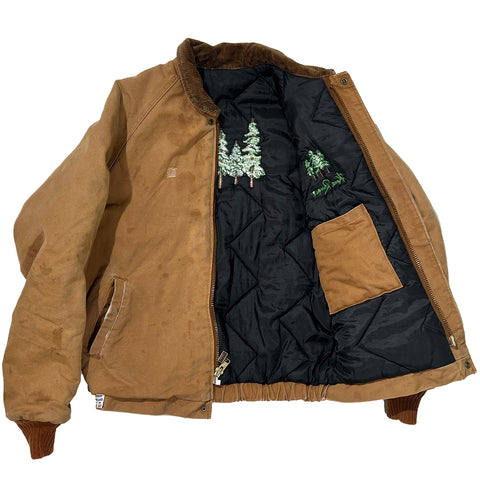 "Embroidered Work Coat" (M)
