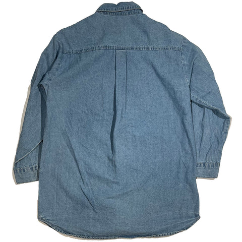 "Embroidered Button Down" (M)