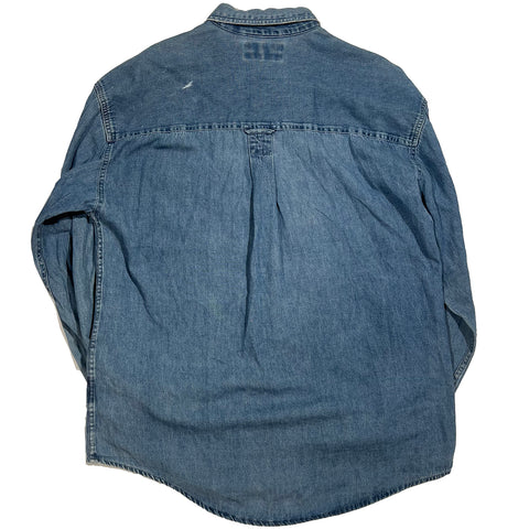 "Embroidered Button Down" (M)
