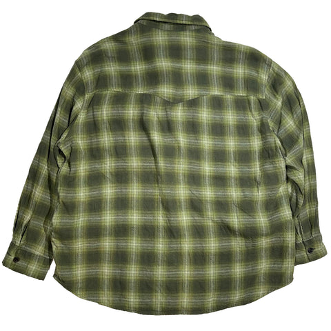 "Embroidered Button Down" (M)