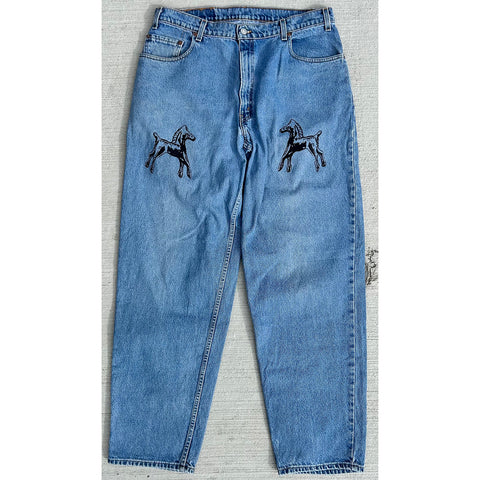 "Embroidered Jeans" (W35x34)