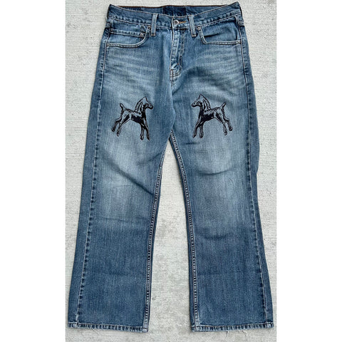 "Embroidered Jeans" (W32x30)