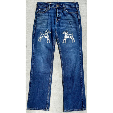 "Embroidered Jeans" (W32x32)
