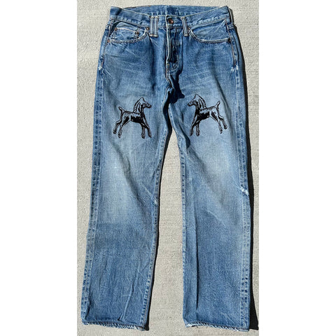 "Embroidered Jeans" (W27x30)