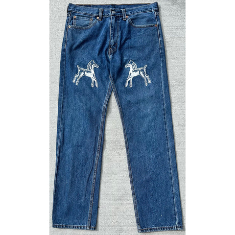 "Embroidered Jeans" (W34x32)
